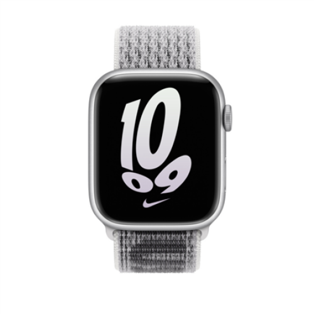 Apple Nike Sport Loop, 45, Summit White/Black