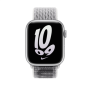 Apple Nike Sport Loop, 45, Summit White/Black