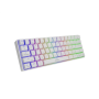Genesis , THOR 660 RGB , Gaming keyboard , RGB LED light , US , White , Wireless/Wired , 1.5 m , Gateron Red Switch , Wireless connection