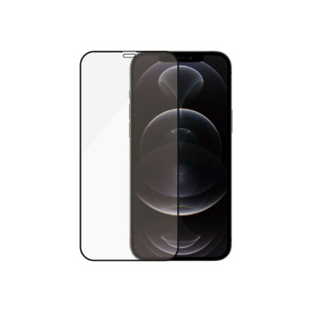 PanzerGlass , Apple , For iPhone 12/12 Pro , Glass , Black , 100% touch; The coating is non-toxic , Case Friendly
