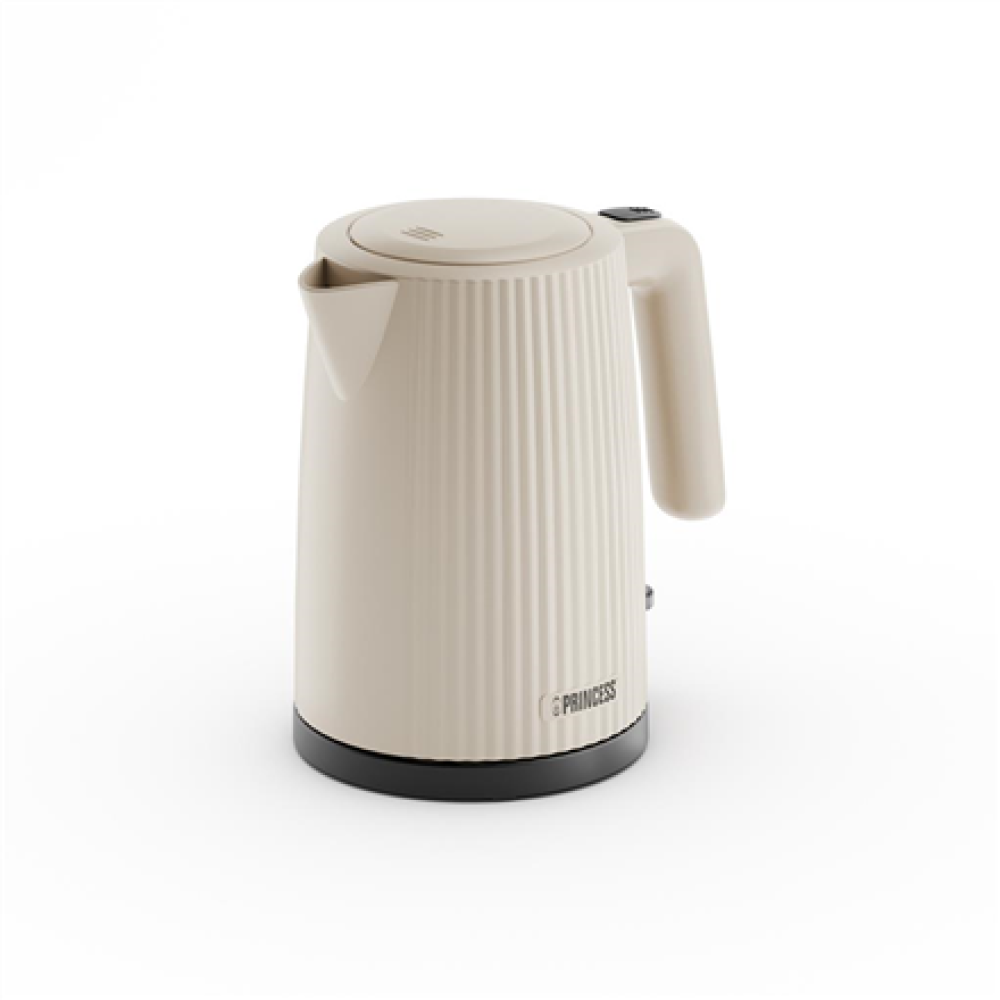 Princess Kettle , 236048 Wave , Electric , 2200 W , 1.7 L , Plastic , 360° rotational base , Brown