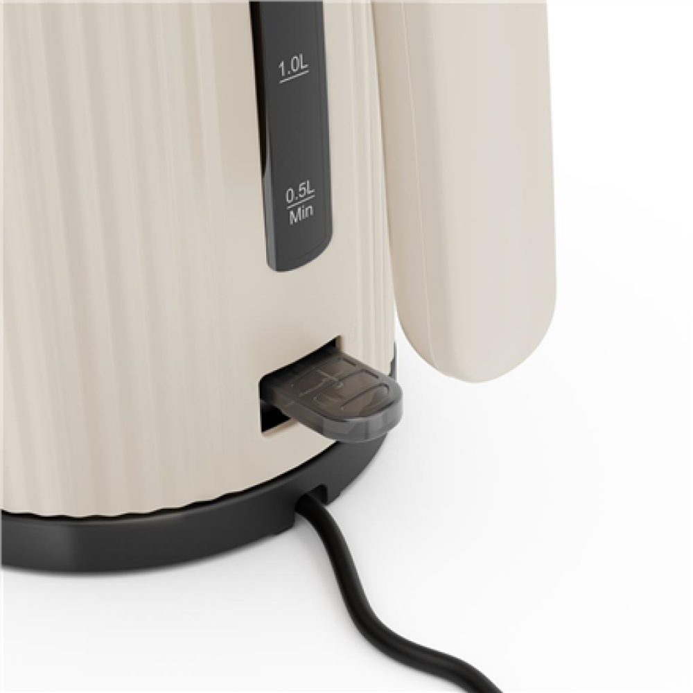 Princess Kettle , 236048 Wave , Electric , 2200 W , 1.7 L , Plastic , 360° rotational base , Brown