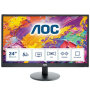 AOC M2470SWH 24 , VA, FHD, 1920 x 1080, 16:9, 5 ms, 250 cd/m², Black, 2 x HDMI, 1 x VGA, Built-in Speakers