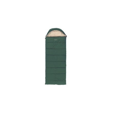 Outwell Camper Prime Green , Sleeping Bag , 235 x 90 cm , Temperature -15 to 5 °C , Right Zipper