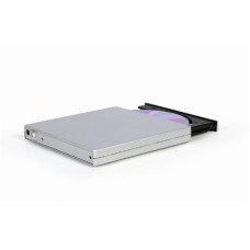 Gembird External USB DVD drive , DVD-USB-021-SV , Interface USB 2.0 , CD/DVD , CD read speed 24 x , CD write speed 24 x , Silver