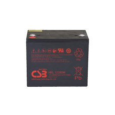 CSB Battery Battery 12V 6Ah 25W Pb F2 , HRL1225W