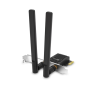 TP-LINK AX900 Wi-Fi 6 Bluetooth PCIe Adapter , Archer TX10E , 802.11ax , MU-MiMO Yes , no PoE , Antenna type Two High Gain Dual-Band Antennas