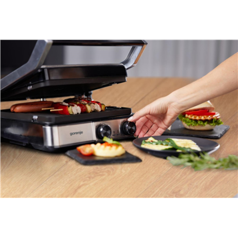 Gorenje Grill , GCG2000MT , 2000 W , Table , Black