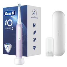 Oral-B , Electric Toothbrush , iO4 , Rechargeable , For adults , Number of brush heads included 1 , Number of teeth brushing modes 4 , Lavender