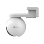 EZVIZ , CS-EB8 4G , Battery-powered PT camera with solar panel , PTZ , 8 MP , 4 mm , IP65 , H.264/H.265 , MicroSD, max. 512 GB