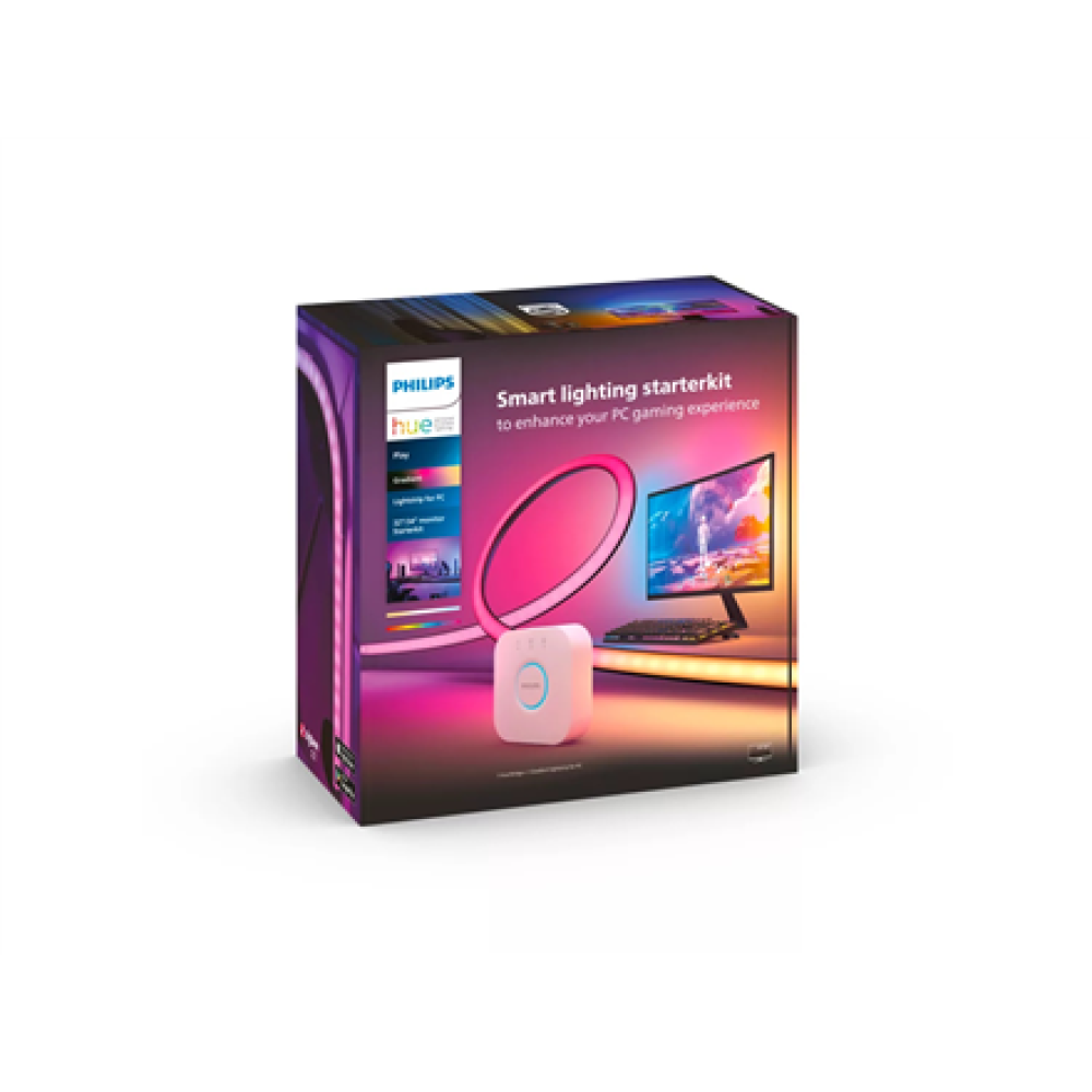 Philips Hue Gradient PC Lightstrip 32-34 Starter kit,19 W