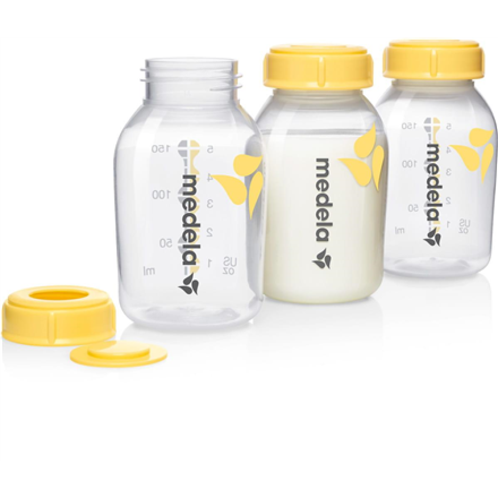 Bottles without teat, 150 ml, 3 pcs
