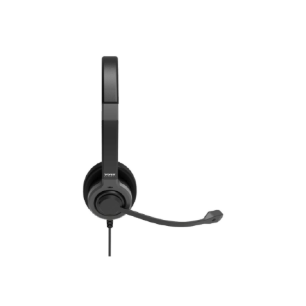 PORT CONNECT , Stereo USB Headphone PRO ONR 300 , Wired , On-ear , Noise canceling , Black