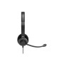 PORT CONNECT , Stereo USB Headphone PRO ONR 300 , Wired , On-ear , Black , Noise canceling