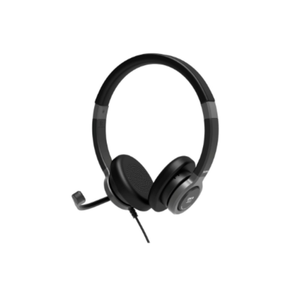 PORT CONNECT , Stereo USB Headphone PRO ONR 300 , Wired , On-ear , Noise canceling , Black