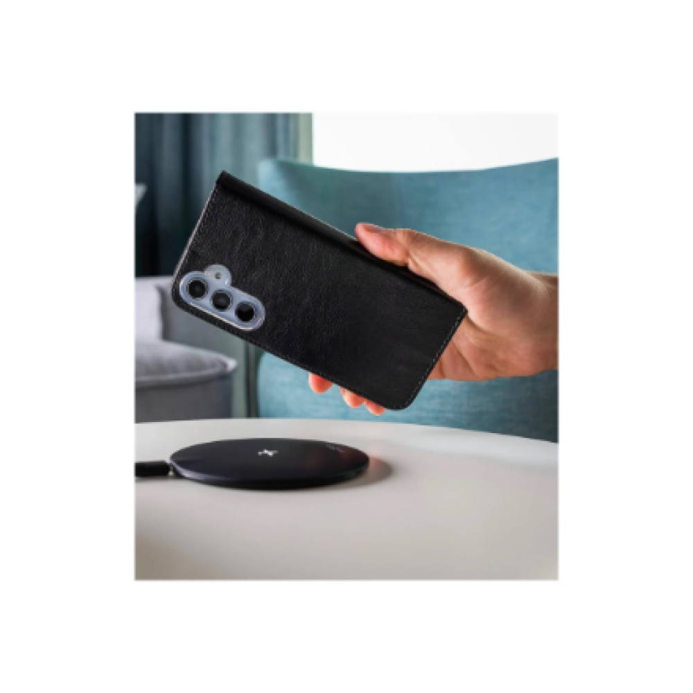 Fixed Opus , Book Case , Samsung , Galaxy S26 , Leather , Black