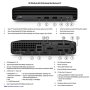 HP Renewed Grade A , EliteDesk 805 G6 Desktop Mini , AMD Ryzen 5 PRO , 4650GE , 16 GB , SSD , 256 GB , AMD Radeon Graphics , Windows 11 Pro