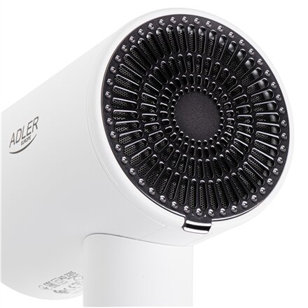 Adler Wall-Mount Hair Dryer , AD 2285 , 2000 W , Number of temperature settings 3 , White