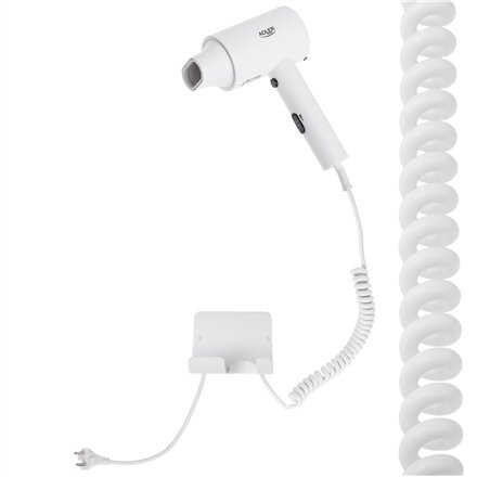 Adler Wall-Mount Hair Dryer , AD 2285 , 2000 W , Number of temperature settings 3 , White