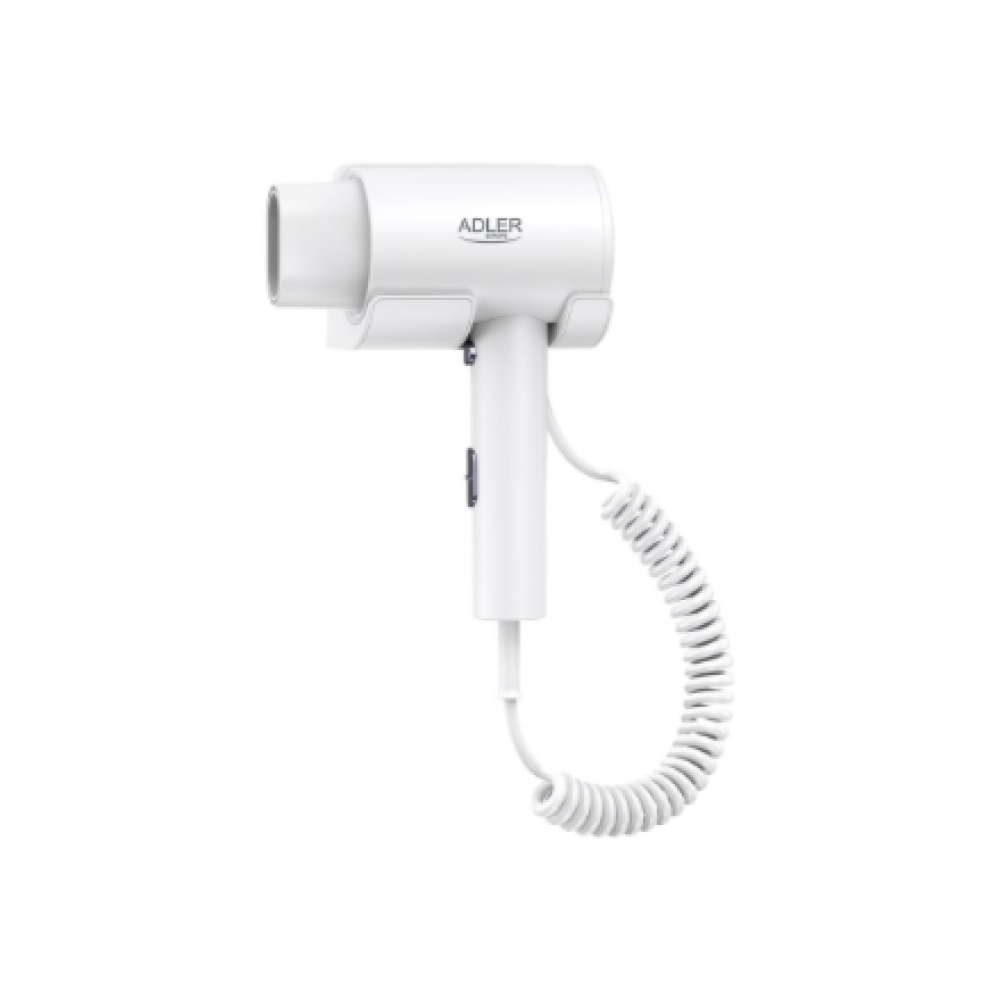 Adler Wall-Mount Hair Dryer , AD 2285 , 2000 W , Number of temperature settings 3 , White