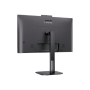 AOC , USB-C Monitor with Webcam , 24V5CW/BK , 23.8 , IPS , FHD , 16:9 , 75 Hz , 1 ms , 1920 x 1080 , 300 cd/m² , HDMI ports quantity 2 , Black