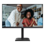 AOC U27E4CV , 27 , IPS , UHD , 16:9 , 60 Hz , 4 ms , 3840 x 2160 pixels , 400 cd/m² , HDMI ports quantity 2 , Black