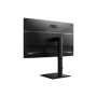 AOC , U27E4CV , 27 , IPS , UHD , 16:9 , 60 Hz , 4 ms , 3840 x 2160 pixels , 400 cd/m² , HDMI ports quantity 2 , Black