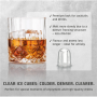 Caso Ice Cube Maker , Clear Ice Advanced , Power 130 W , Capacity 1.5 L , Matt Black