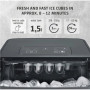 Caso Ice Cube Maker , Clear Ice Advanced , Power 130 W , Capacity 1.5 L , Matt Black