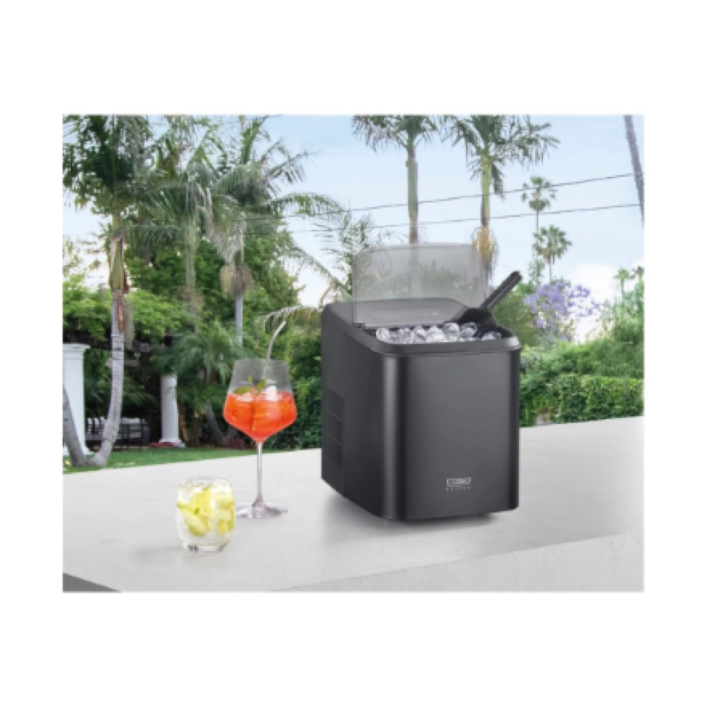 Caso Ice Cube Maker , Clear Ice Advanced , Power 130 W , Capacity 1.5 L , Matt Black