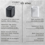 Caso Ice Cube Maker , Clear Ice Advanced , Power 130 W , Capacity 1.5 L , Matt Black