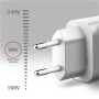 AXAGON Wallcharger 1x port USB-A, QC3.0/AFC/FCP/Apple, 18W , ACU-QC18W