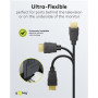 Goobay HDMI High‑Speed Cable with Ethernet , Soft , 0.5 m