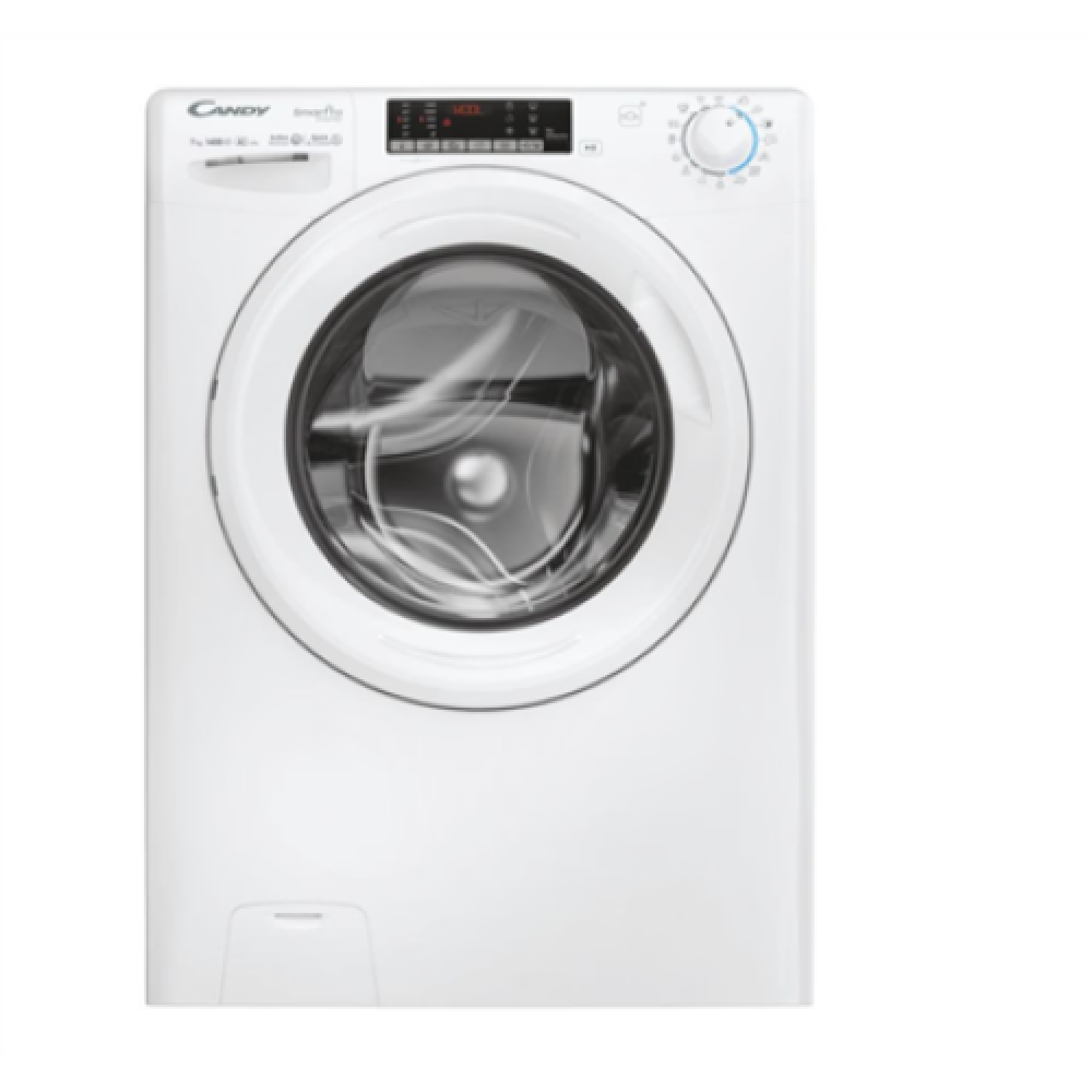 Candy Washing Machine , CO4474TWM6/1-S , Energy efficiency class A , Front loading , Washing capacity 7 kg , 1400 RPM , Depth 45 cm , Width 60 cm , Display , Digital , White