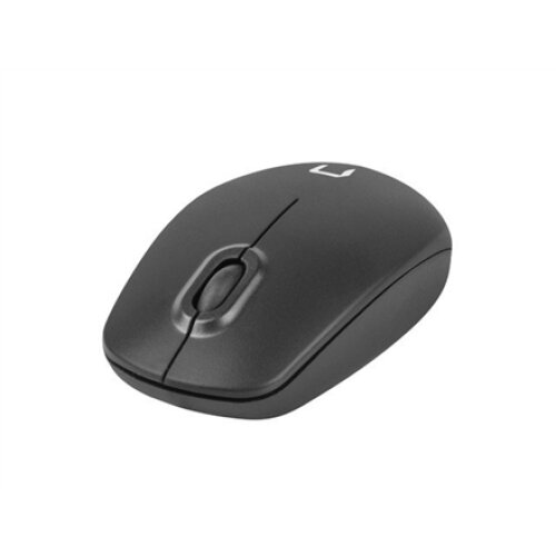 Natec Mouse, Merlin, Wireless, 1600 DPI, Optical, Black Natec Mouse Black-Grey Wireless