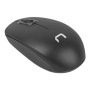 Natec Mouse, Merlin, Wireless, 1600 DPI, Optical, Black Natec Mouse Black-Grey Wireless