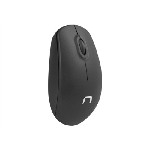 Natec Mouse, Merlin, Wireless, 1600 DPI, Optical, Black Natec Mouse Black-Grey Wireless