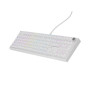 Genesis Thor 404 , Mechanical Gaming Keyboard , Wired , US , Outemu Peach Silent , White