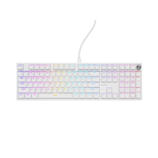 Genesis Thor 404 , Mechanical Gaming Keyboard , Wired , US , White , USB , Outemu Peach Silent