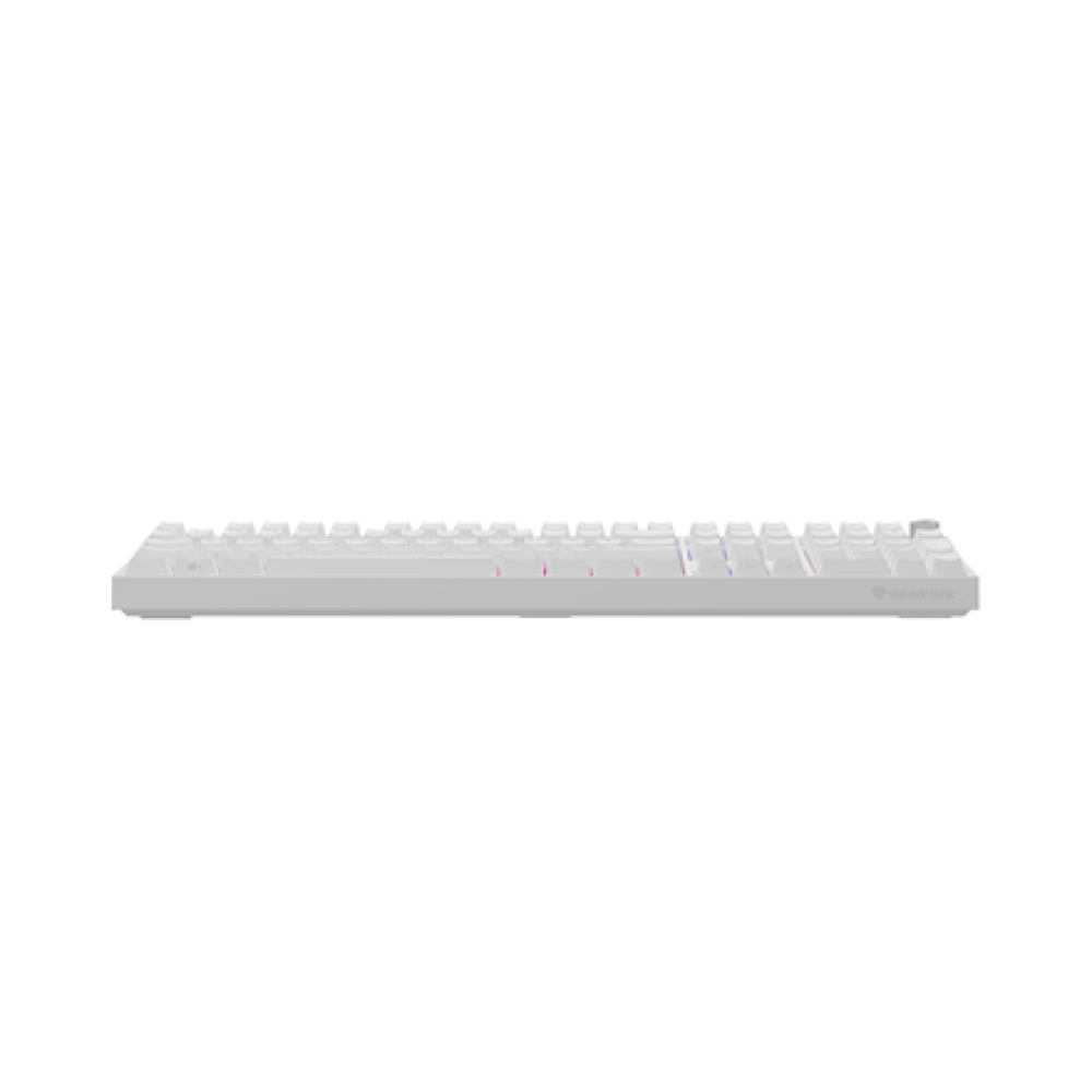 Genesis Thor 404 , Mechanical Gaming Keyboard , Wired , US , White , USB , Outemu Peach Silent