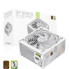 Gamemax PSU , GP 650B WH , 650 W , Bronze , White , Non-Modular