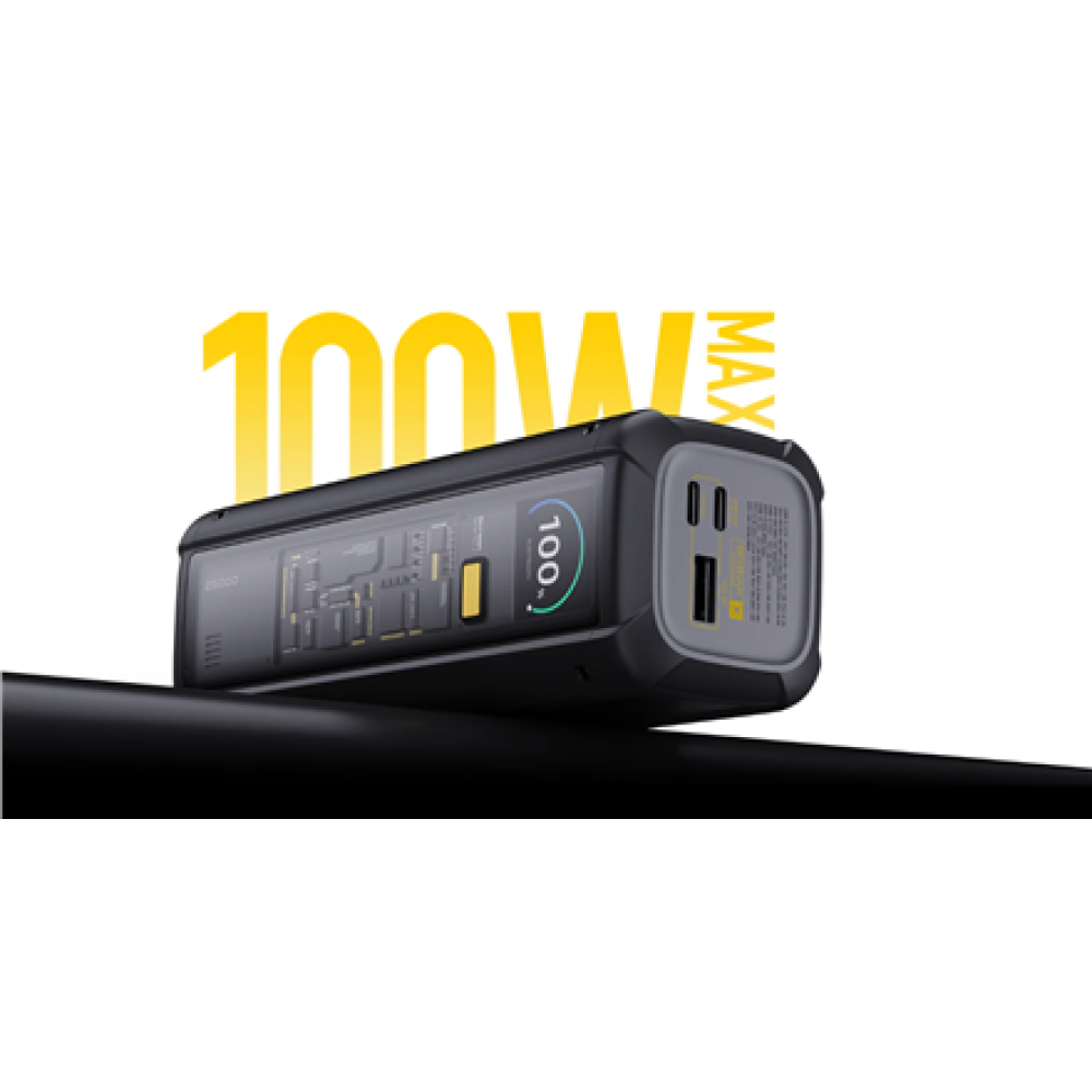 Xiaomi Power Bank , HyperCharge , 25000 mAh , Black