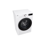 LG Washing machine , F2WR509SBW , Energy efficiency class A , Front loading , Washing capacity 9 kg , 1200 RPM , Depth 48 cm , Width 60 cm , Display , LED , Steam function , White