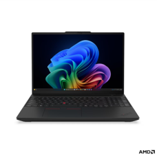 Lenovo ThinkPad T16 G5 AMD , Black , 16 , IPS , WUXGA , 1920 x 1200 pixels , Anti-glare , AMD Ryzen 5 PRO , 215 , 16 GB , SODIMM DDR5 , Solid-state drive capacity 512 GB , AMD Radeon 740M Graphics , Windows 11 Pro , 802.11be , Bluetooth version 5.4 , Keyb