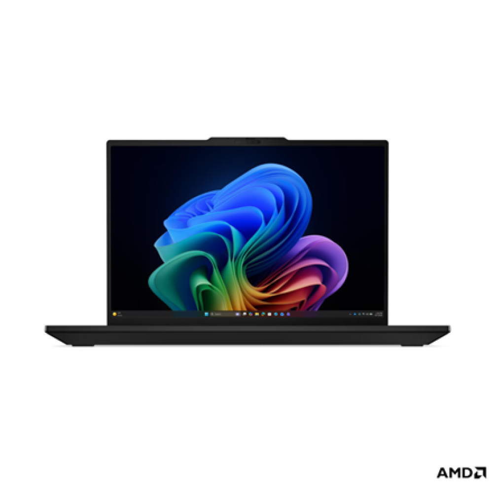 Lenovo ThinkPad T16 G5 AMD , Black , 16 , IPS , WUXGA , 1920 x 1200 pixels , Anti-glare , AMD Ryzen 5 PRO , 215 , 16 GB , SODIMM DDR5 , Solid-state drive capacity 512 GB , AMD Radeon 740M Graphics , Windows 11 Pro , 802.11be , Bluetooth version 5.4 , Keyb