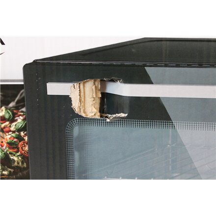 SALE OUT. , Adler Electric Oven , AD 6024 , 22 L , 1300 W , Black , DAMAGRED PACKAGING