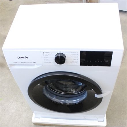 SALE OUT. Gorenje W3NGPI62SBS Washing machine, B, Front loading, 6 kg, 1200 RPM, Depth 43.5 cm, White , SALE OUT. , Gorenje Washing Machine , W3NGPI62SBS , Energy efficiency class B , Front loading , Washing capacity 6 kg , 1200 RPM , Depth 47 cm , Width 