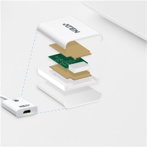 Aten , True 4K DisplayPort to HDMI 2.0 Active Adapter , VC986B , DP to HDMI
