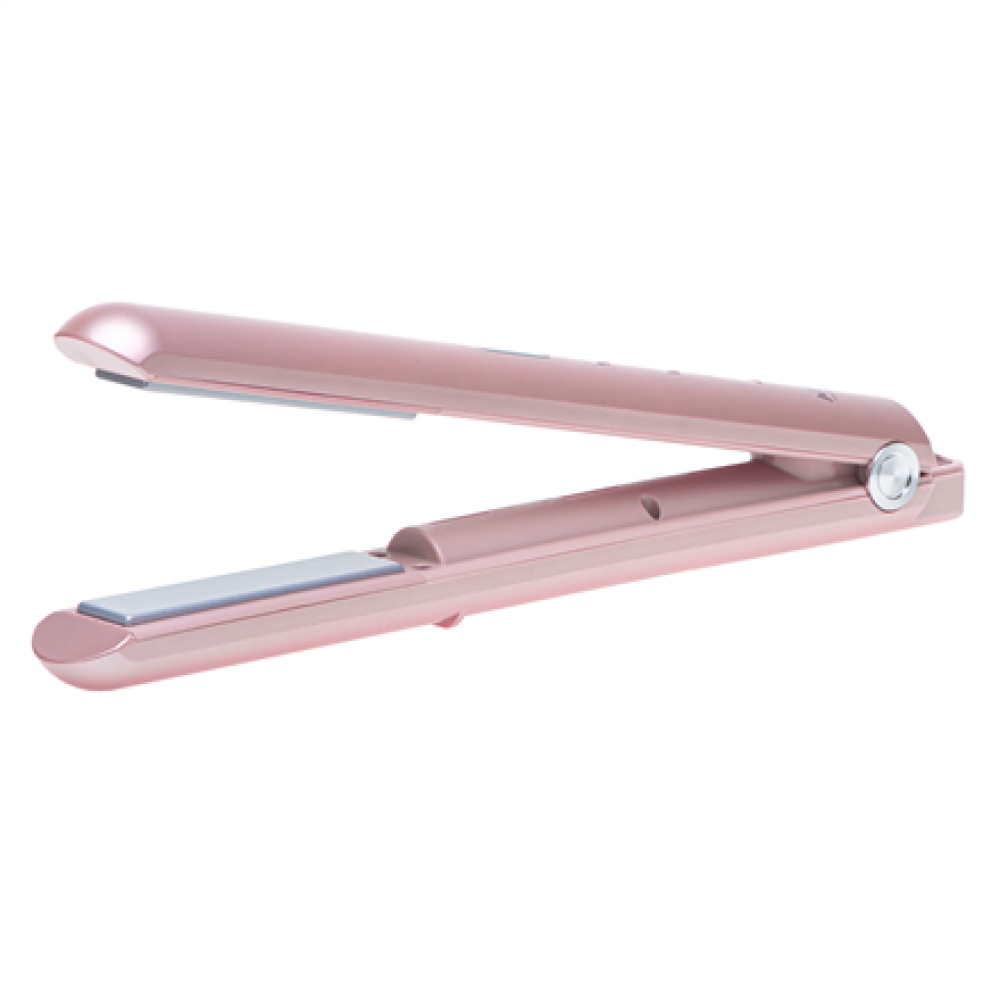 Adler Cordless Hair Straightener , AD 2327 , Ceramic heating system , Display LED , Temperature (min) 160 °C , Temperature (max) 220 °C , Pink