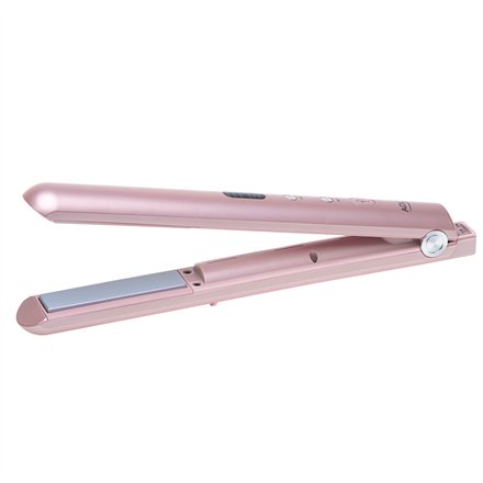 Adler Cordless Hair Straightener , AD 2327 , Ceramic heating system , Display LED , Temperature (min) 160 °C , Temperature (max) 220 °C , Pink